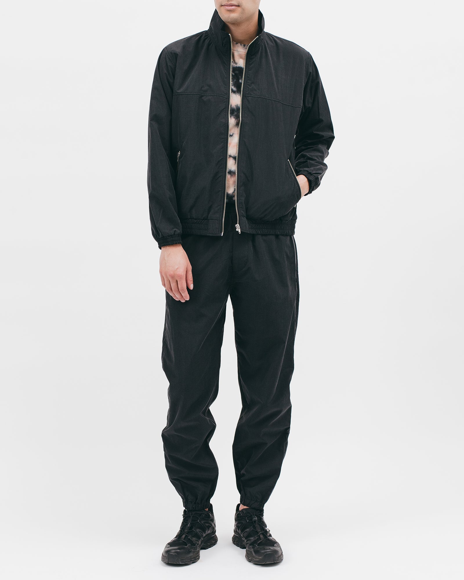 Track Jacket - Acid Black